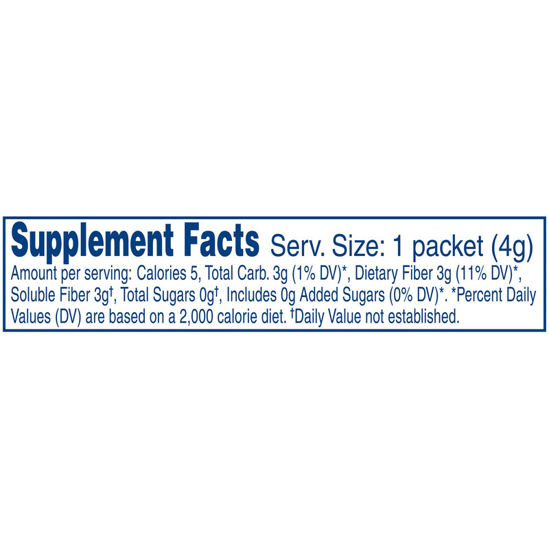 Nutrisource® Fiber Oral Supplement, 4 Gram Packet