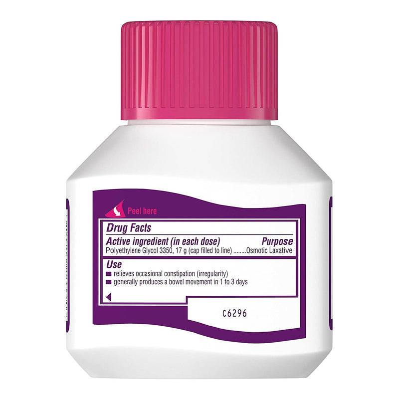 MiraLAX® Polyethylene Glycol 3350 Laxative