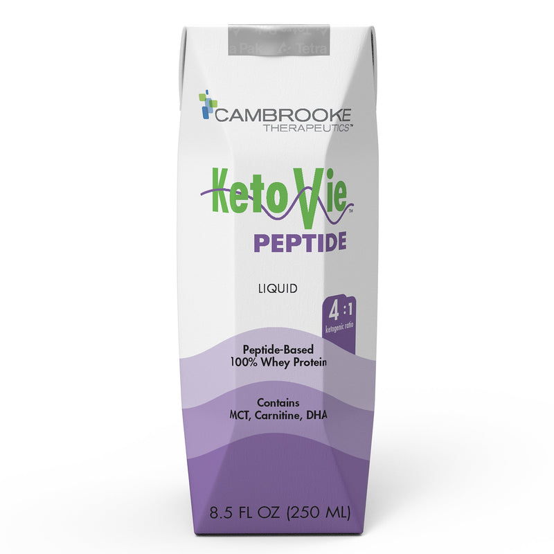 KetoVie™ Peptide 4:1 Oral Supplement / Tube Feeding Formula, 8.5 oz. Carton