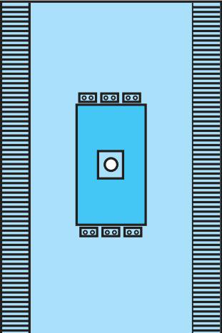 Cardinal Health Sterile Orthopedic U-Drape, 60 W x 72 L Inch
