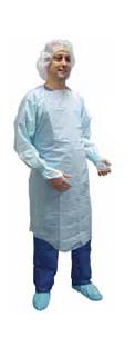 Precept Medical Products Over-the-Head Protective Procedure Gown