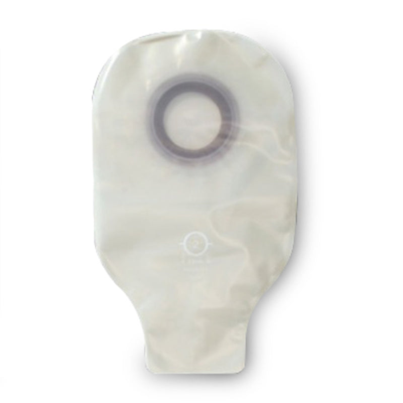 Karaya 5 One-Piece Drainable Transparent Colostomy Pouch, 9 Inch Length, 7/8 Inch Stoma