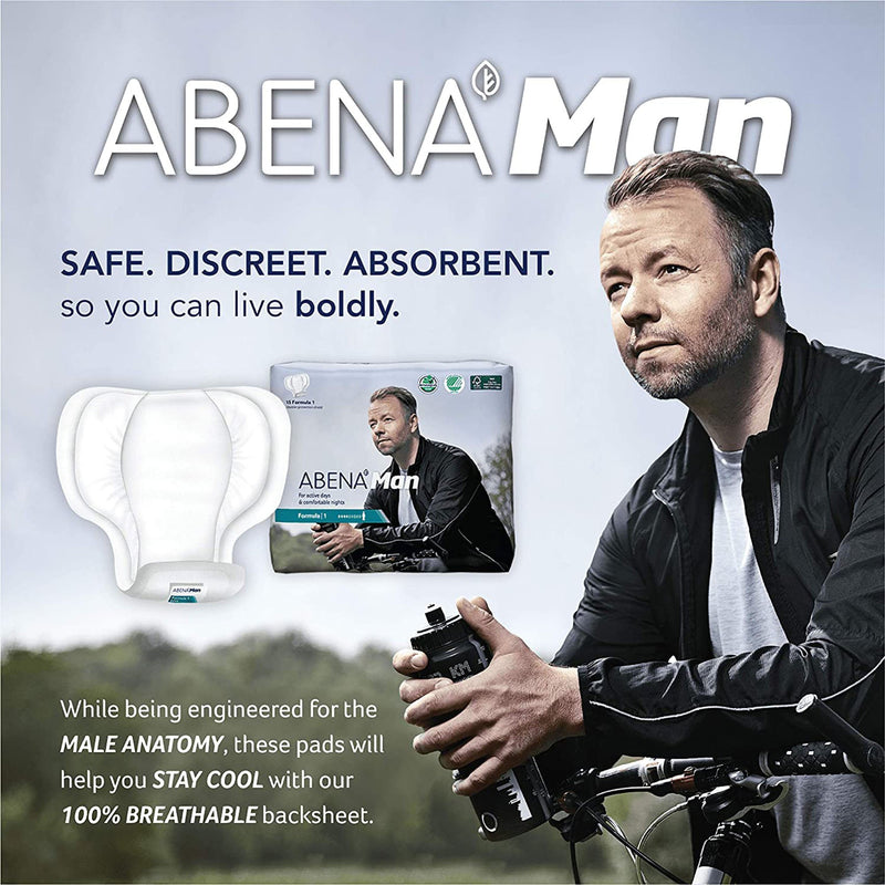 Abena™-Man 2 Bladder Control Pad, 11-Inch Length