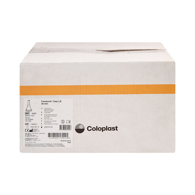 Coloplast Freedom® Clear LS Male External Catheter, Large