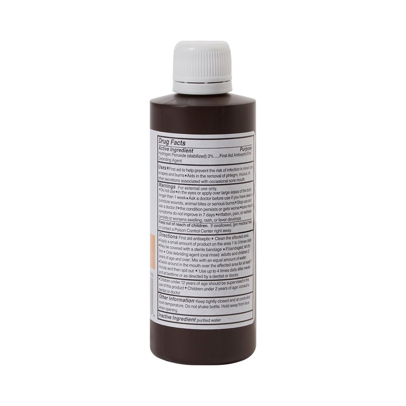 McKesson Hydrogen Peroxide Antiseptic, 4 oz. Bottle