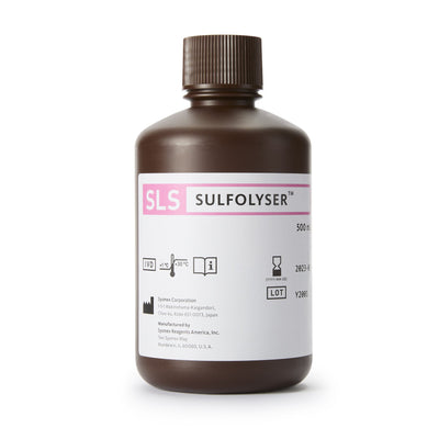 Sulfolyser™ for use with Sysmex Automated Hematology Analyzers, Hemoglobin test