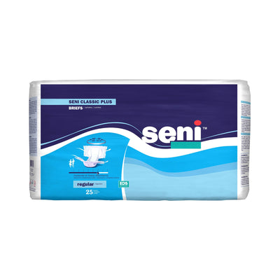 Seni® Classic Plus Moderate to Heavy Absorbency Incontinence Brief, Regular