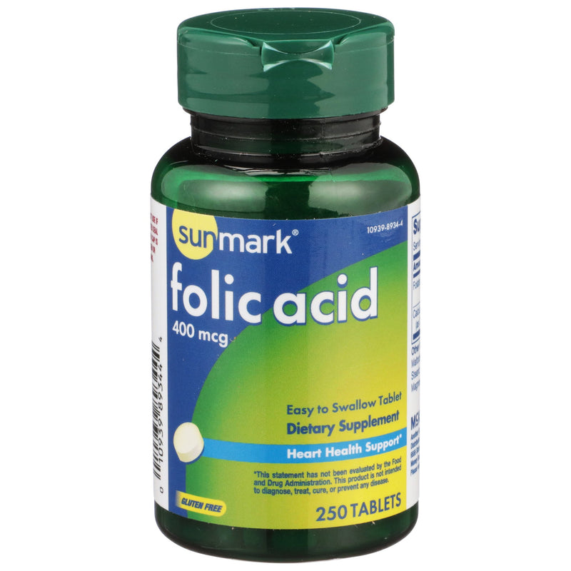 sunmark® Folic Acid Vitamin Supplement