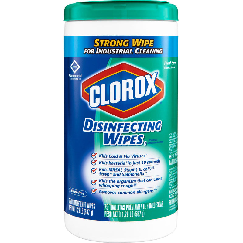 Clorox Disinfecting Wipes Fresh Scent (75ct), 6/Case