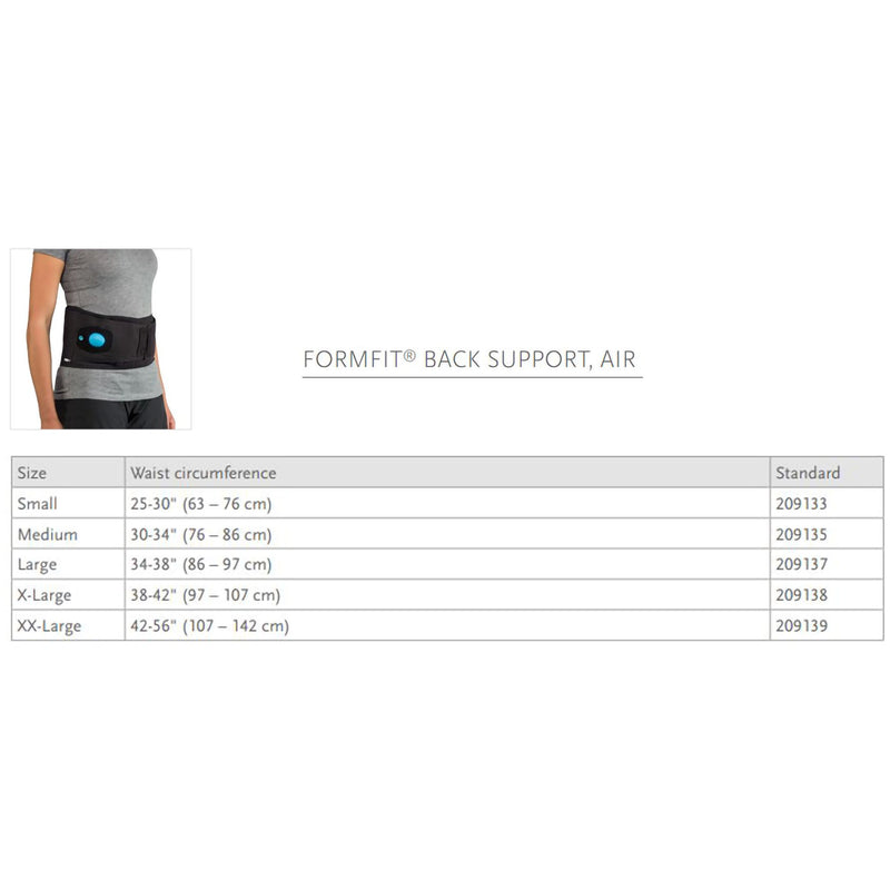 Ossur® FormFit® Back Support, Air, Large