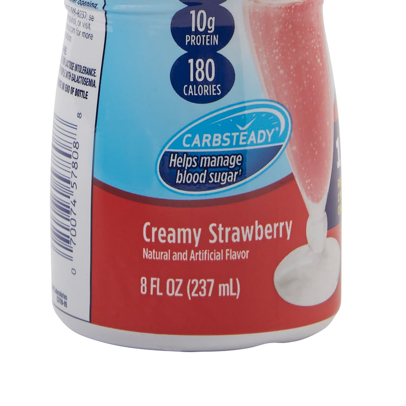 Glucerna® Shake Strawberry Oral Supplement, 8 oz. Bottle