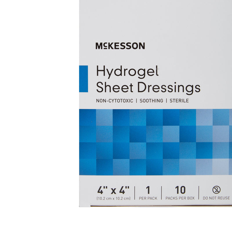 McKesson Hydrogel Dressing, 4 x 4 Inch