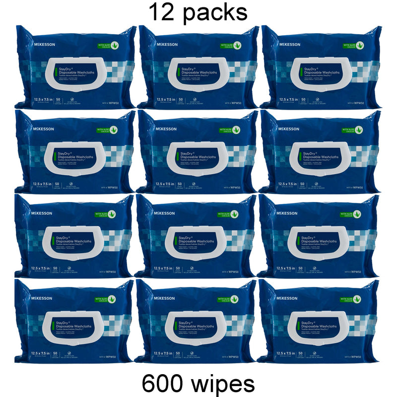 StayDry® Scented Personal Wipe, 50 Count Soft Pack