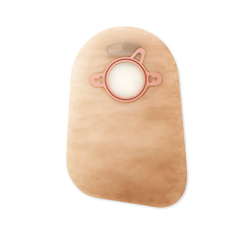 New Image™ Two-Piece Closed End Transparent Filtered Ostomy Pouch, 9 Inch Length, 2¼ Inch Flange