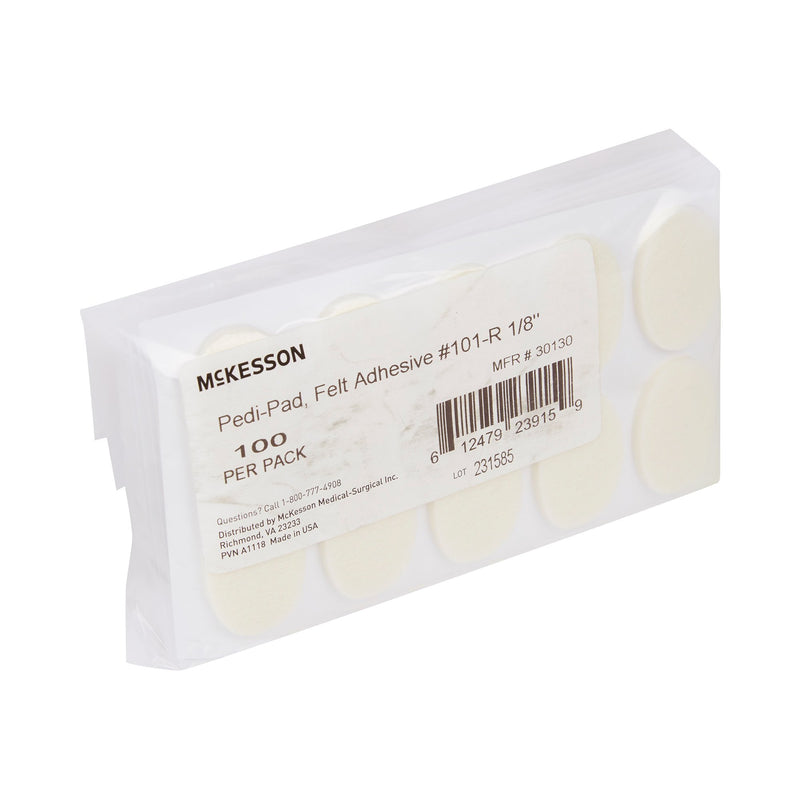 McKesson Pedi-Pad Protective Pad, Size 101 – Regular