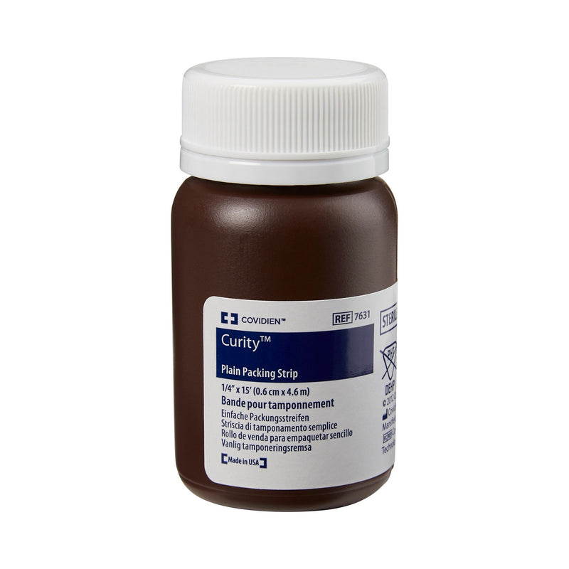 Curity™ Nonimpregnated Wound Packing Strip, ¼ Inch x 5 Yard