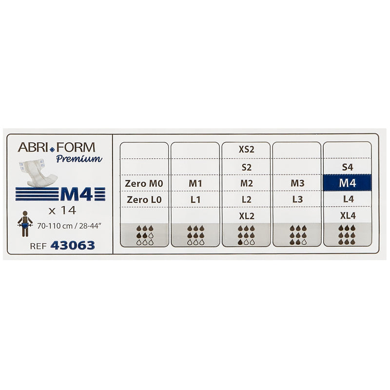 Abri-Form™ Premium M4 Incontinence Brief, Medium