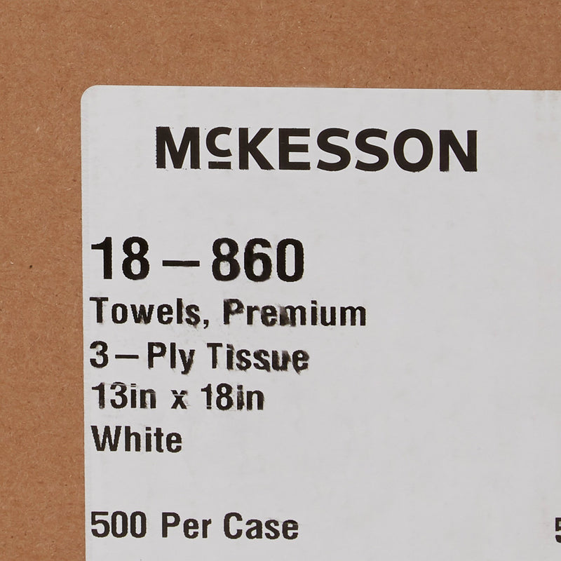 McKesson Disposable Procedure Towels, Non-Sterile, 13 x 18 Inch