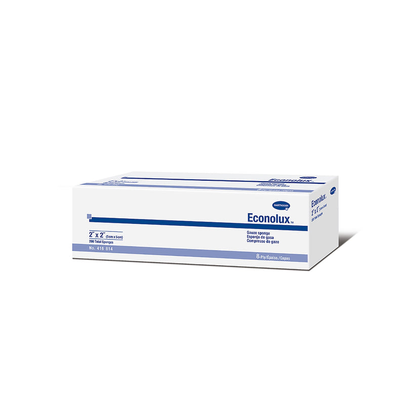 Econolux® NonSterile Gauze Sponge, 2 x 2 Inch