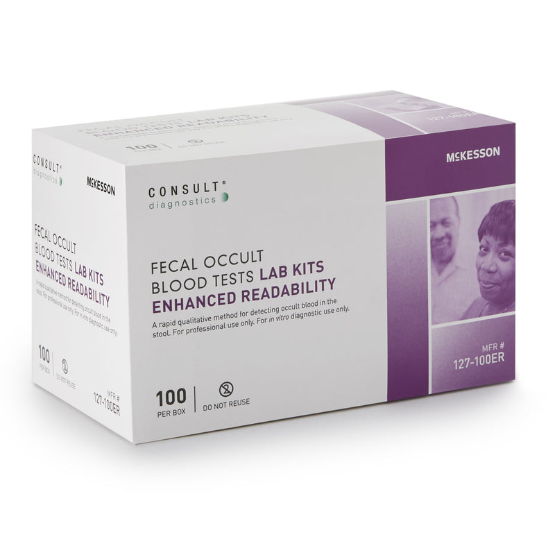 McKesson Consult™ Fecal Occult Blood Test Colorectal Cancer Screening Rapid Test Kit