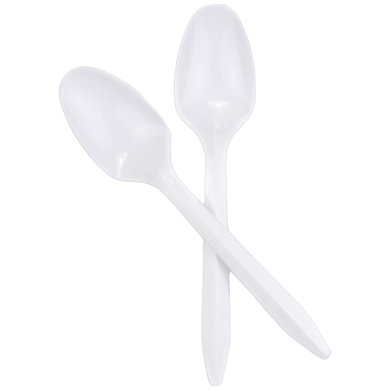 McKesson White Polypropylene Spoon, 5½ Inch Long