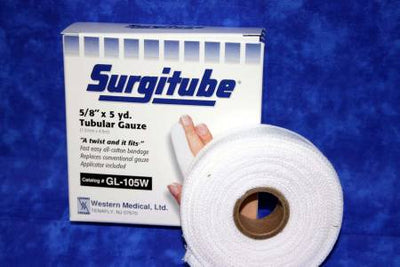 Surgitube® Tubular Retainer Dressing, 5/8 Inch x 5 Yard