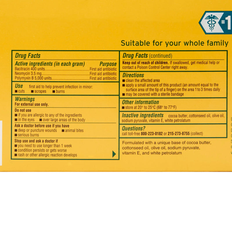 Neosporin® Bacitracin / Neomycin / Polymyxin B First Aid Antibiotic