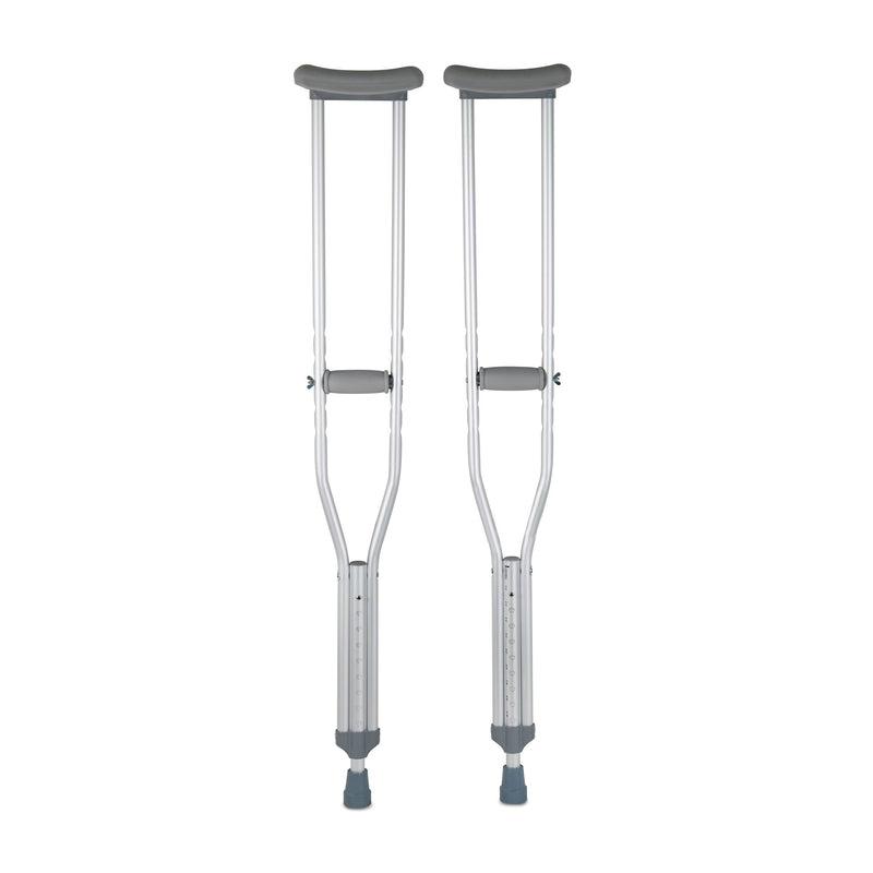 McKesson Adult Underarm Crutches, 5 ft. 2 in. - 5 ft. 10 in.