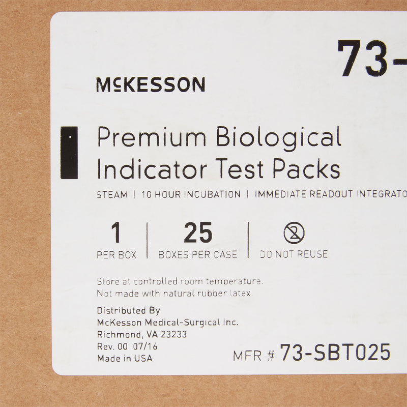 McKesson Sterilization Biological Indicator Pack