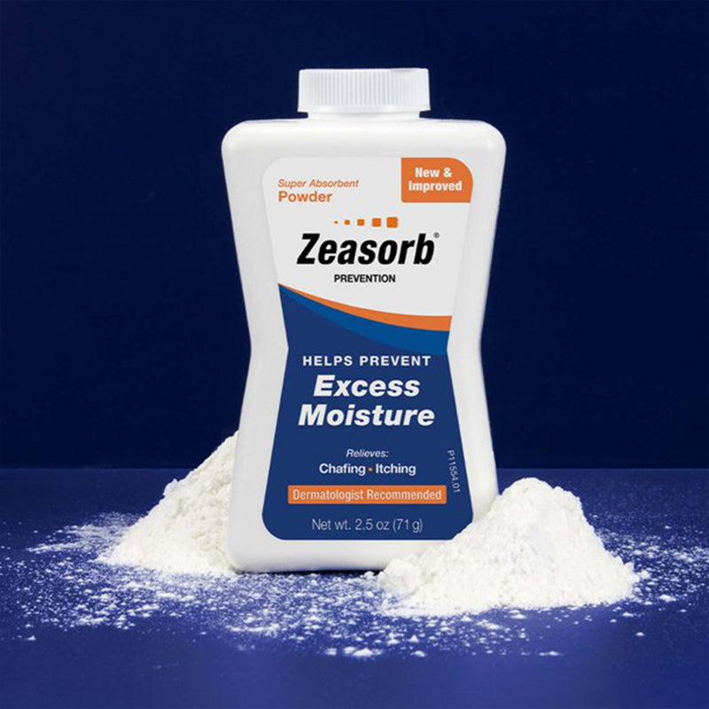Zeasorb® Prevention Powder Talc Antifungal, 2.5 oz. Shaker Bottle