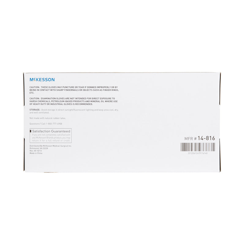 McKesson Stretch Vinyl Exam Glove, Medium, Ivory