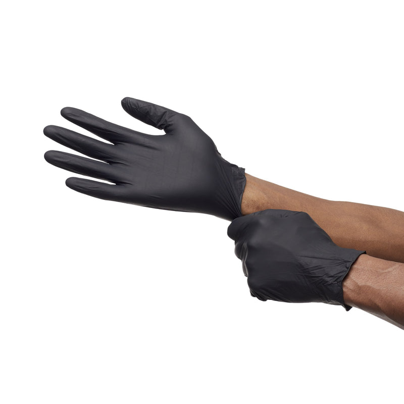 Touch of Life™ Nitrile Exam Glove, Extra Large, Black