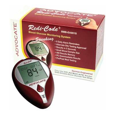 Advocate® Redi-Code® Plus Non-Speaking Gluscose Meter Kit