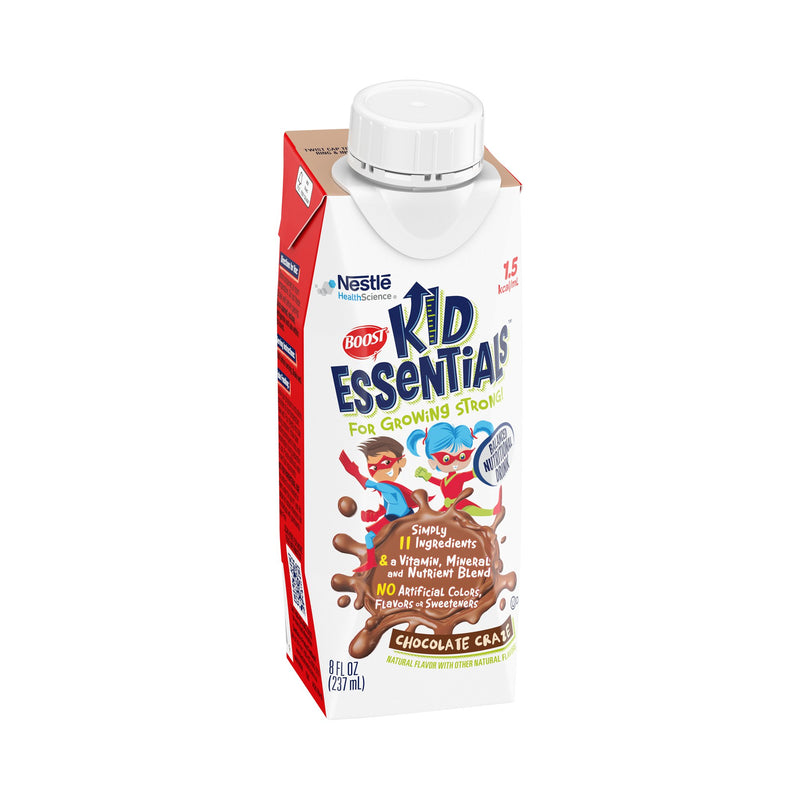 Boost® Kid Essentials™ 1.5 Chocolate Pediatric Oral Supplement / Tube Feeding Formula, 8 oz. Carton