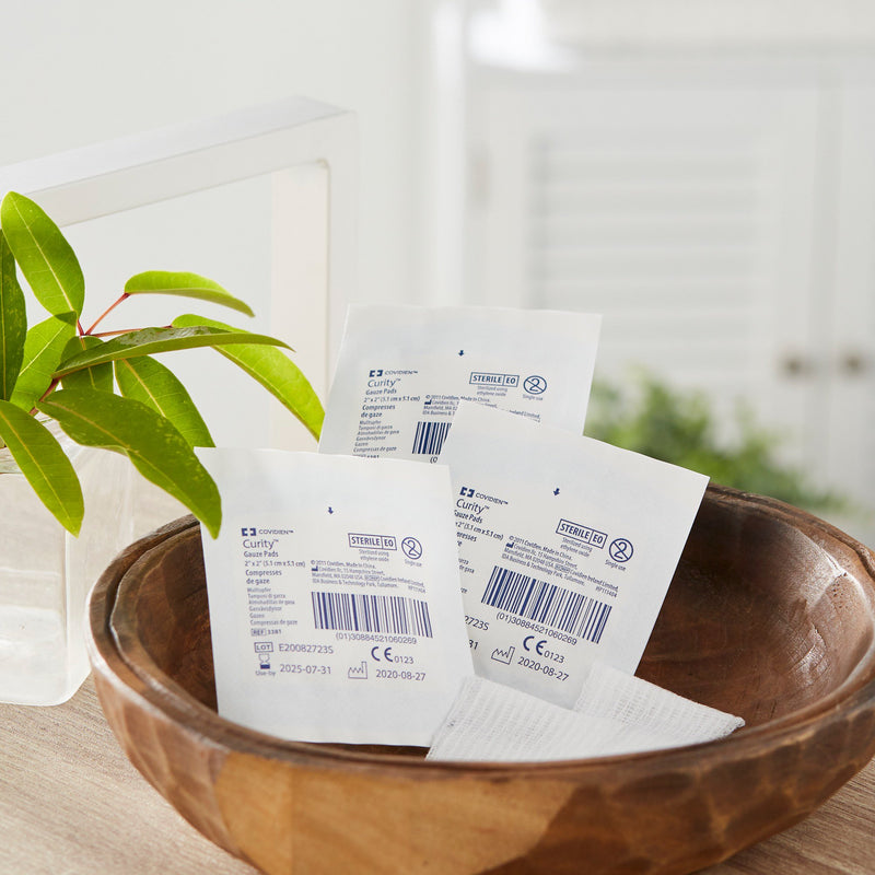 Curity™ Sterile Gauze Sponge, 2 x 2 Inch
