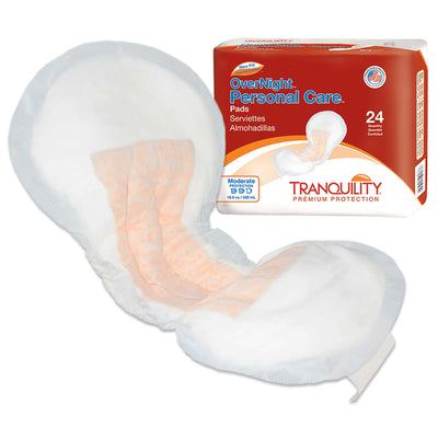Tranquility® OverNight Bladder Control Pad, 7¼ x 16½ Inch