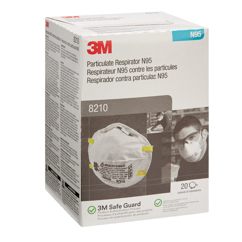 3M Industrial N95 Particulate Respirator Mask, 1 Size