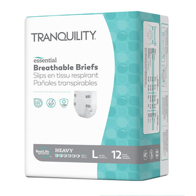 Tranquility® Essential Heavy Incontinence Brief, Large