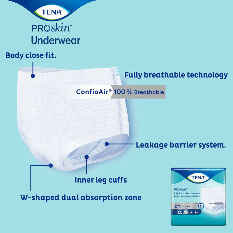 Tena® Ultimate-Extra Absorbent Underwear, Large