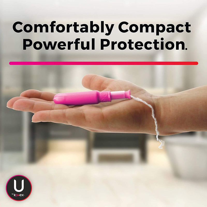 U By Kotex® Click® Compact Tampons, Regular