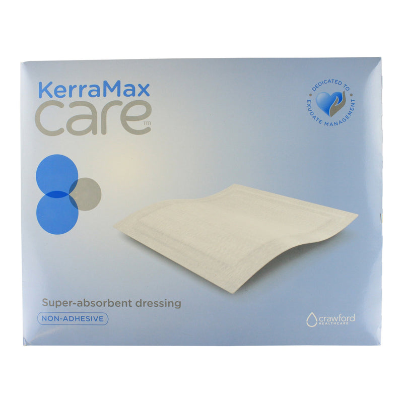 KerraMax Care® Gentle Border Super Absorbent Dressing, 6 x 10 Inch