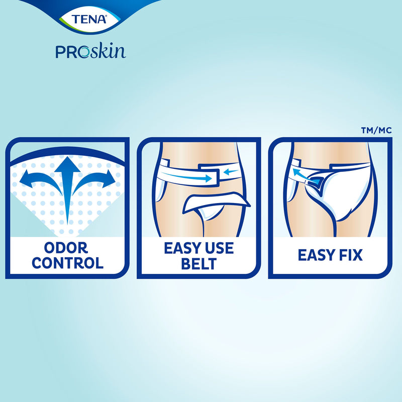 Tena® Flex™ Super Incontinence Belted Undergarment, Size 20