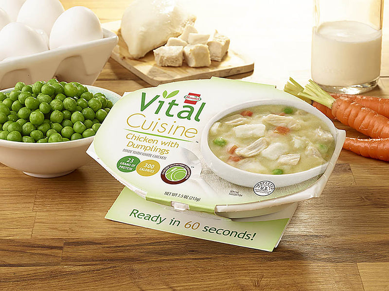 Vital Cuisine™ Chicken and Dumplings Oral Supplement, 7.5 oz. Bowl