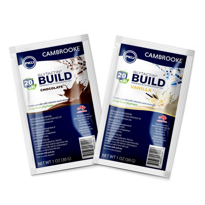 Glytactin® BUILD 20/20 Vanilla PKU Oral Supplement
