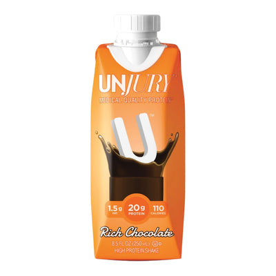 Unjury® Chocolate Oral Protein Supplement, 8.5 oz. Carton