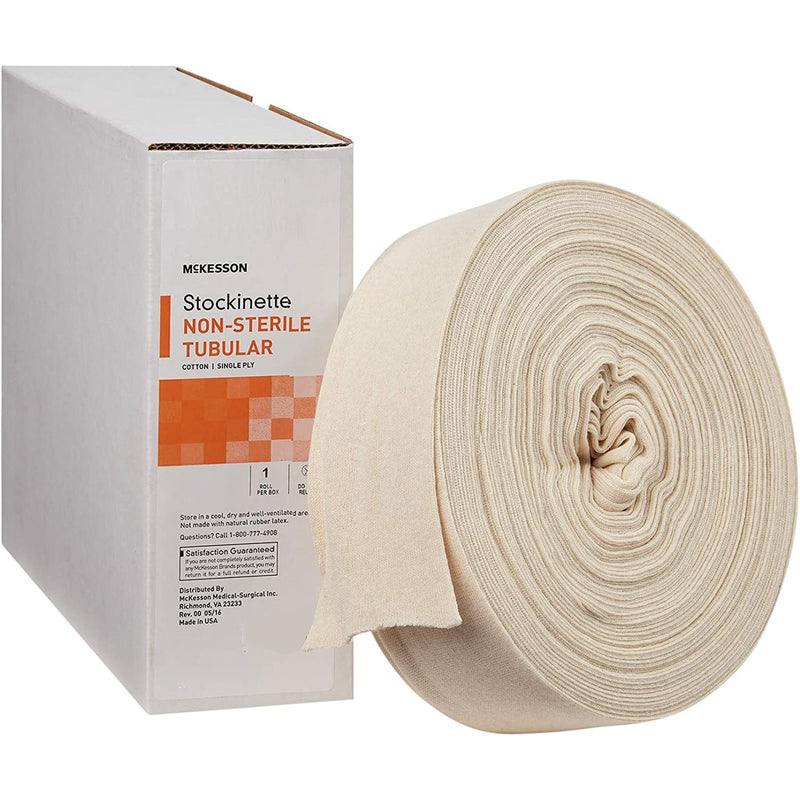 McKesson Beige Cotton Tubular Stockinette, 8 Inch x 25 Yard