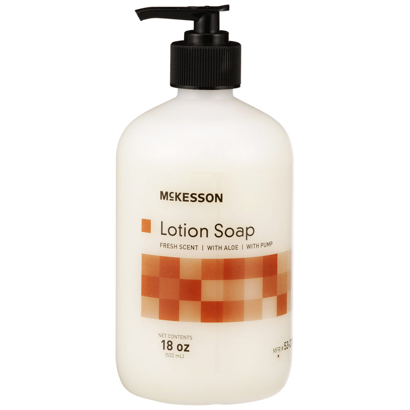 McKesson Lotion Soap, Fresh Scent, 18 oz. Pump Bottle