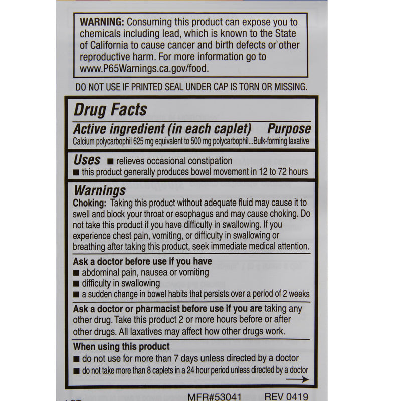 sunmark® Calcium Polycarbophil Laxative