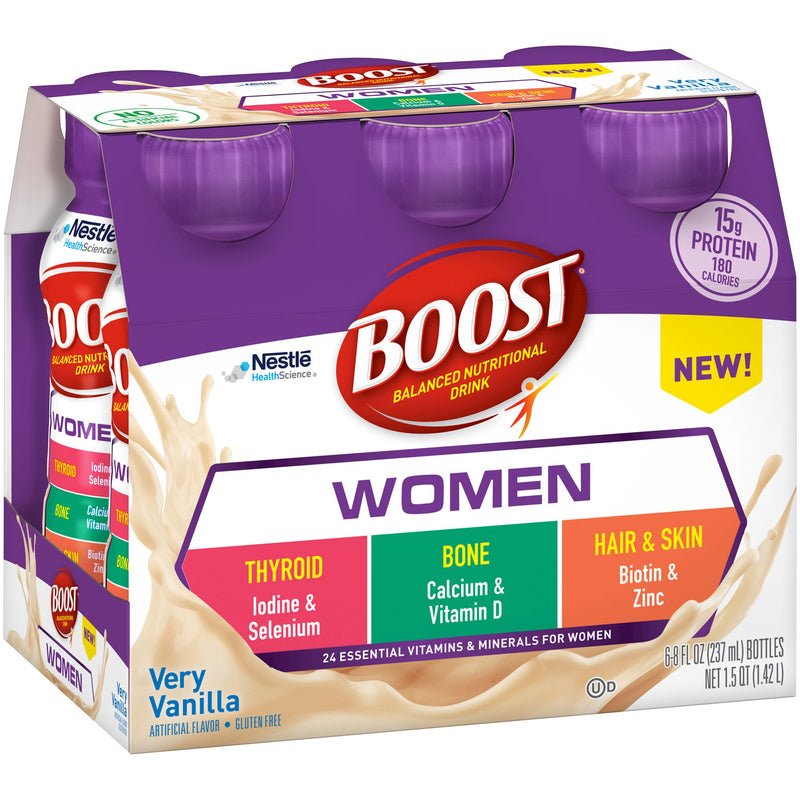 Boost® Women Vanilla Oral Supplement, 8 oz. Bottle