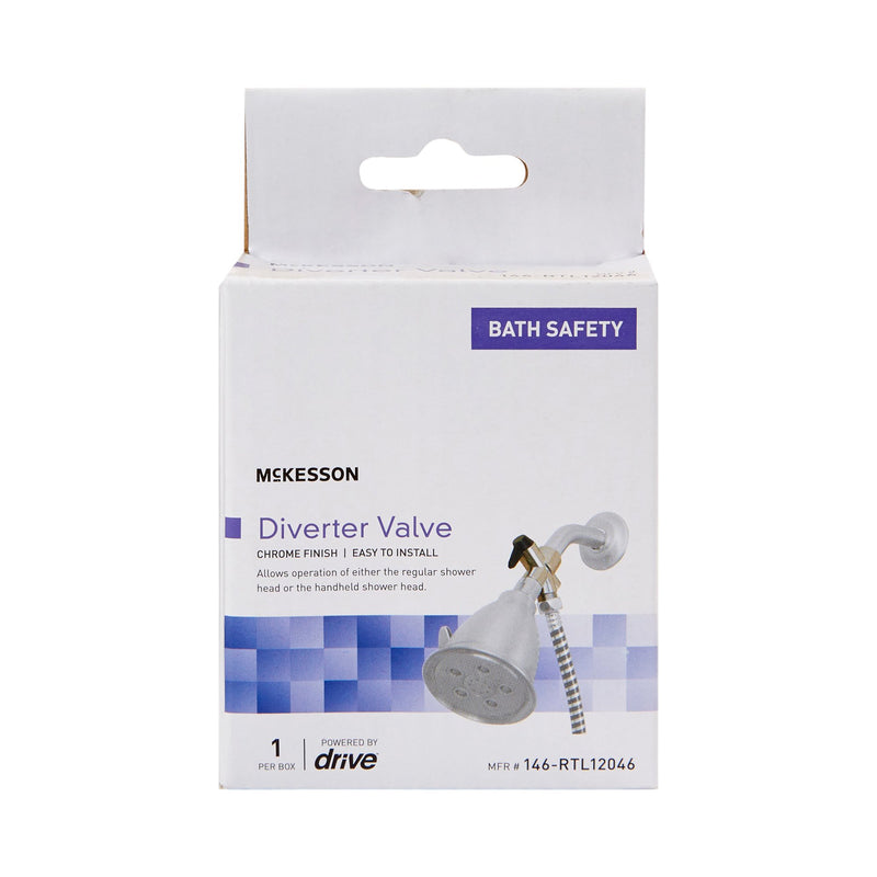 McKesson Diverter Valve for Handheld Shower Spray or Shower Massager